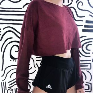 MAROON LONG SLEEVE